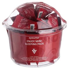Ayoume Антивозрастная ночная маска для лица Enjoy Mini Sleeping Pack (30шт.)