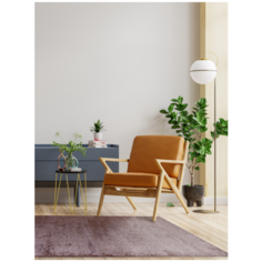 Ковер на пол BUTTERFLY 0000A прямоугольный с. коричневый 2х3 Sofia Rugs