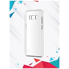Чехол-накладка Gel Case Deppa Samsung S8 силиконовый, прозрачный