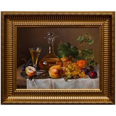 Картина маслом "Натюрморт с графином" Чугунова Русская Живопись