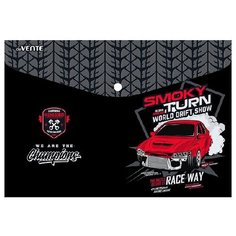 Папка-конверт на кнопке de VENTE Champions А5 (240х170мм) 150мкм, непрозрач. с рисунком 3079533