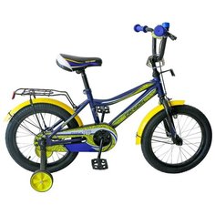 Велосипед детский Tech Team Canyon 16" синий (сталь)