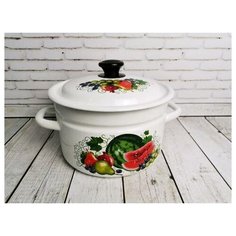 Кастрюля/эмалированная посуда/5л КМЗ