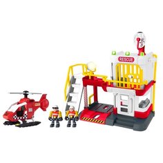 HTI Игровой набор Воздушные спасатели Teamsterz: Air Rescue 1416250, желтый/красный/белый