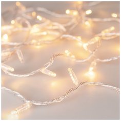 Светодиодная гирлянда ARD-STRING-CLASSIC-1000-CLEAR-100LED-PULSE Warm (230V, 7W) (Ardecoled, IP65) Arlight