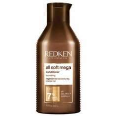 Кондиционер Redken All Soft Mega для питания и смягчения очень сухих и ломких волос, 300 мл