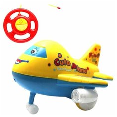 Самолет Shantou Gepai ZYB-B0363 желтый/голубой