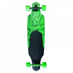 Лонгборд Dusters Channel Snakeskin 38" Neon Green