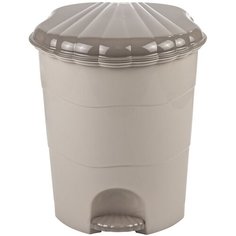 Ведро с педалью 32 л 38х35,5х47 см EL Casa Латте - капучино