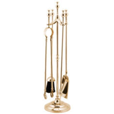 Аксессуар для камина (совок, метелка, щипцы,кочерга) 17х67 см (1.100) Stilars