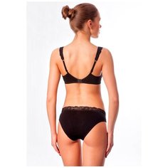 Бюстгальтер дородовой Bliss 214К кружевной (Черный; Размер 85-D)