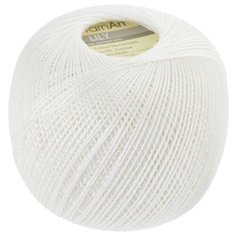 Пряжа YarnArt LILY 0000 (8шт.)