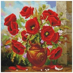 Алмазная мозаика Белоснежка 364-ST-S Маки