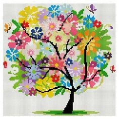 Алмазная мозаика Белоснежка 295-ST-S Древо Весны