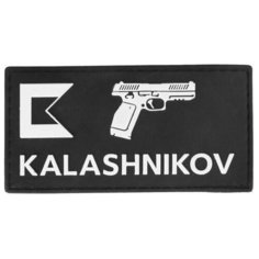 Патч (шеврон) на одежду Калашников ПЛК; EN Kalashnikov