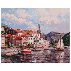 Черногория Мозаика на подрамнике 40х50 Белоснежка