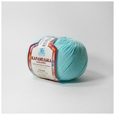 Пряжа Камтекс Карамелька 073 лед 100% акрил 50г 175м 5шт