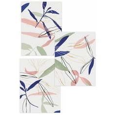 Постер Woozzee Абстракции с листьями 6 PPD-1480-1839