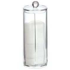 Контейнер пластиковый прозрачный картофан для хранения ватных дисков