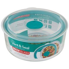 Контейнер VENT & SEAL круглый из боросиликатного стекла 750мл Decor