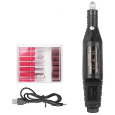 Ручка-аппарат для маникюра 15000 об.мин. Черная Lina