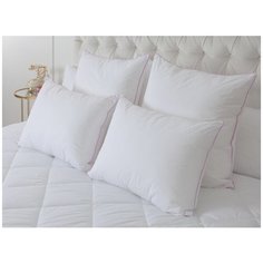 Подушка Ol-Tex Prestige SERENITY, 70х70 лебяжий пух/тик / Подушка с атласным кантом Prestige SERENITY, 70х70 Oltex