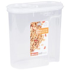 Контейнер TELLFRESH CEREAL для сыпучих продуктов 3л Decor