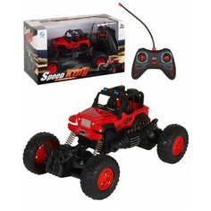 Радиоуправляемая машина полицейский краулер, машинка на пульте управления , игрушка для детей , игрушка для мальчиков , движение вперед и назад , повороты в стороны , преодаление припятствий , пружинная амортизация от столкновений , масштаб 1:18, р/у  Компания Друзей