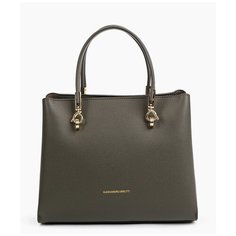 Сумка женская "Alessandro Birutti" 19-070-1 цвет оливковый