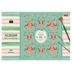 Альбом для рисования Hatber Ленивцы 29.7 х 21 см (A4), 100 г/м², 16 л.