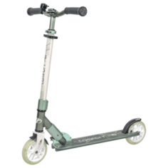 Самокат Городской Tech Team Детский двухколёсный Comfort 145LUX, Бело-зелёный