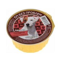 Ем без проблем корм для кошек Говядина/Сердце/Печень ламистер 125гр