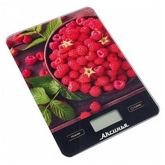 Кухонные весы Аксинья КС-6502 сочная малина