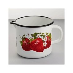 Кружка эмал. посуда 40104-072/4-СА-1л (белая) КМЗ