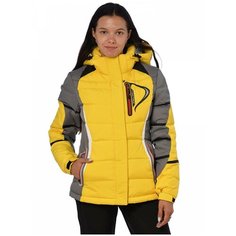 Пуховик женский THINK PACE 15011 размер 42, желтый