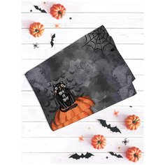Салфетки на стол sfer.tex набор 2 шт 45х30 см Хэллоуин Кот