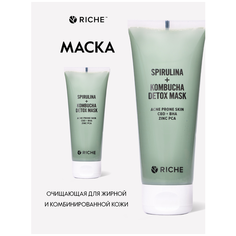 Глубоко очищающая маска для жирной кожи с акне Riche
