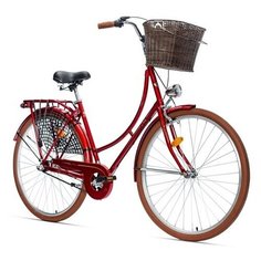 Городской Велосипед Аист 28 городской Amsterdam, 28, 2021 красный