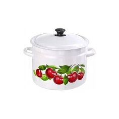 Кастрюля/эмалированная посуда/8л КМЗ