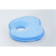 Подушка ортопедическая для новорожденных « Бабочка» (цвет голубой) Фабрика облаков