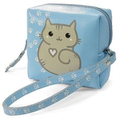 Детская сумочка- кошелек из натур. кожи с принтом BB1