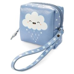 Детская сумочка- кошелек из натур. кожи с принтом BB1