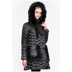 Пуховик женский ODRI 17210105-TREVI BLACK Черный 38 IT, 40 RU