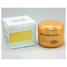 Ночная маска с коллагеном 3W Clinic Collagen Sleeping Pack ,100 мл.