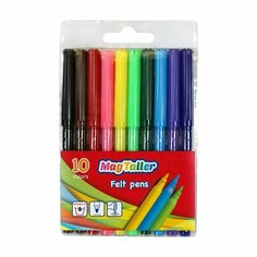 Фломастеры Magtaller KUVA, 10цветов, блистер