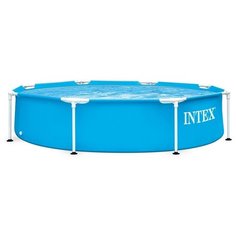 28205 каркасный бассейн METAL FRAME 244х51СМ INTEX