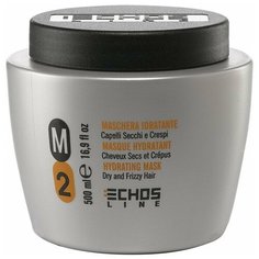 Echos Line M2 Dry and Frizzy Hair Mask - Маска для сухих и вьющихся волос с экстрактом кокоса 500 мл Echosline