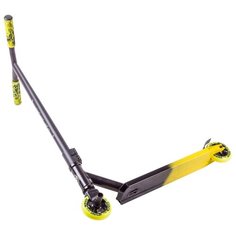 Трюковый самокат HAEVNER KRAFT BLACK EDITION черный-желтый
