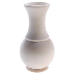 Ваза деревянная из липы, модель №7, высота 18 см, диаметр 9 см Татьянка