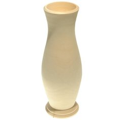 Ваза деревянная из липы, модель №10, высота 210 см, диаметр 8 см Татьянка